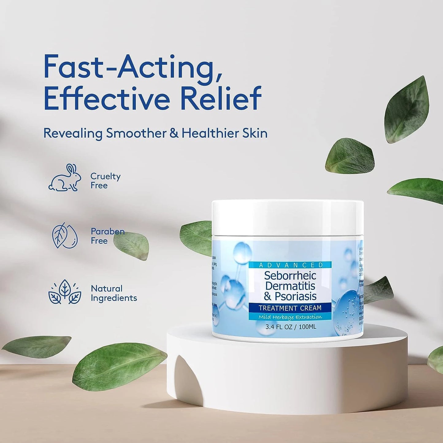 Seborrheic Dermatitis & Psoriasis Relief Cream