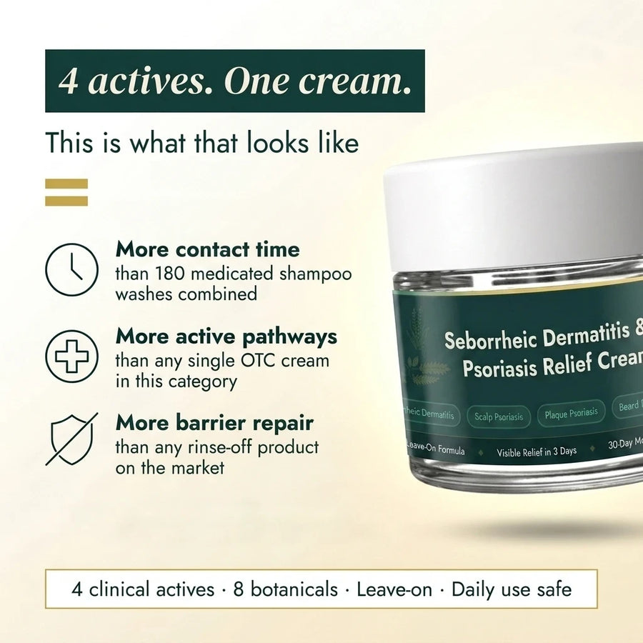 Seborrheic Dermatitis & Psoriasis Relief Cream